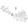 EA504078966 термостат KOMATSU WB91R, WB93R, WB93S, WB97R, WB97S, WH609, WH713