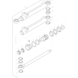 42U-63-H0P04, 42U63H0P04 сальник циліндра KOMATSU WA65, WA70, WA80