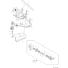 729-14-12100, 7291412100 педаль газу KOMATSU WA150p, WA250