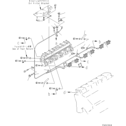 6215-81-8260, 6215818260 провід KOMATSU SA12v140