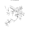 125-43-32222 трос керування подачею палива KOMATSU D41Q, D41S