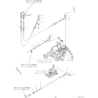 198-43-33130 трос керування живленням KOMATSU D155A, D155AX, D475A