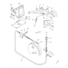 232-43-56220 трос стоянкового гальма KOMATSU GC380, GC380F, GD405A